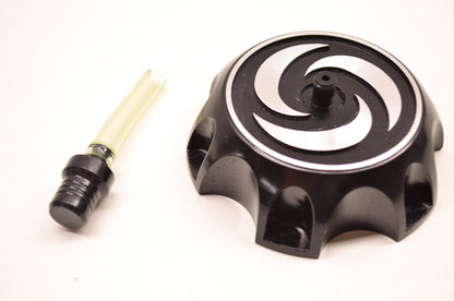Aftermarket 207-1-Bk Billet Gas Cap Black NOS