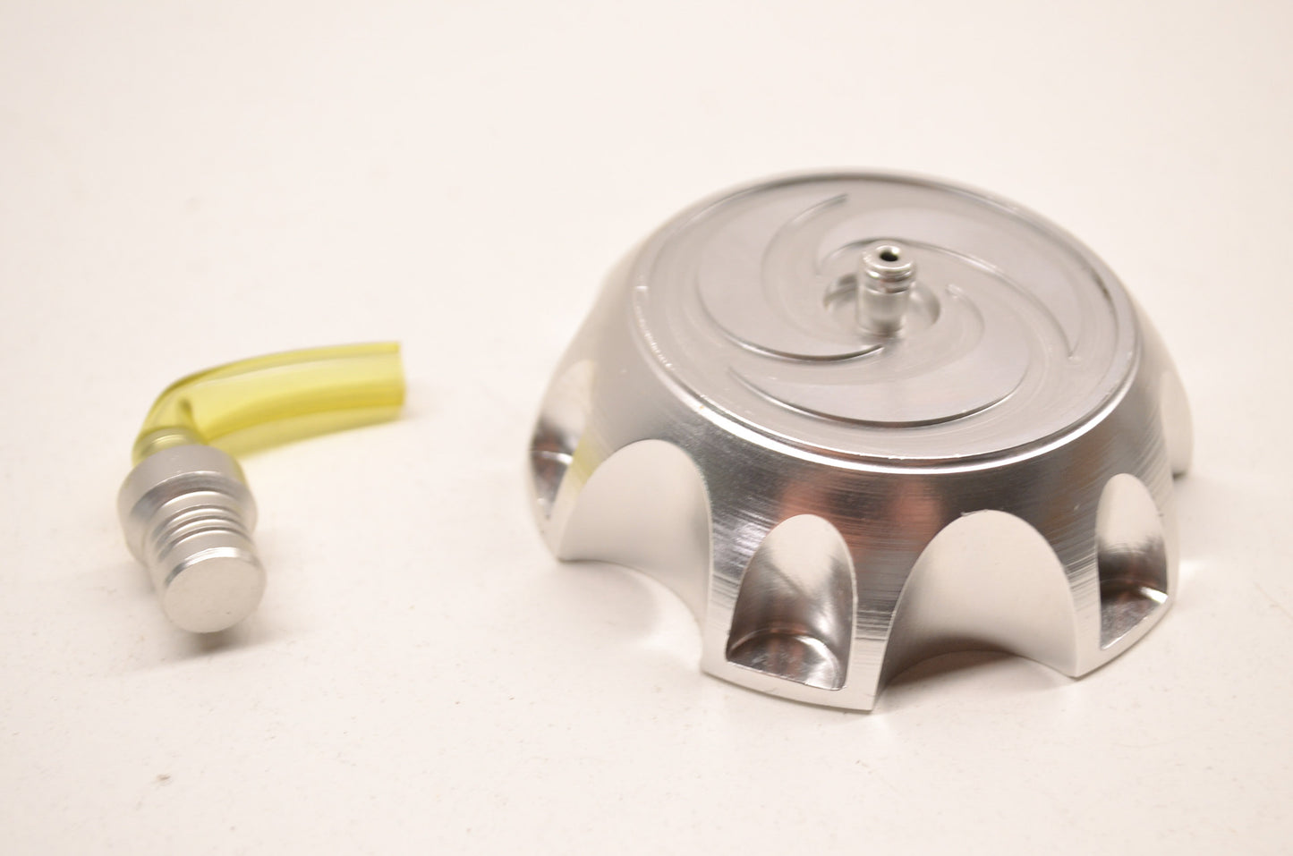 Aftermarket 207-1-Sil Billet Gas Cap Silver NOS
