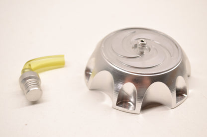 Aftermarket 207-1-Sil Billet Gas Cap Silver NOS