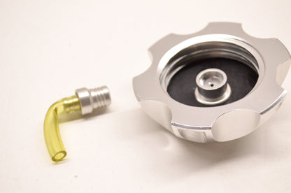 Aftermarket 207-1-Sil Billet Gas Cap Silver NOS