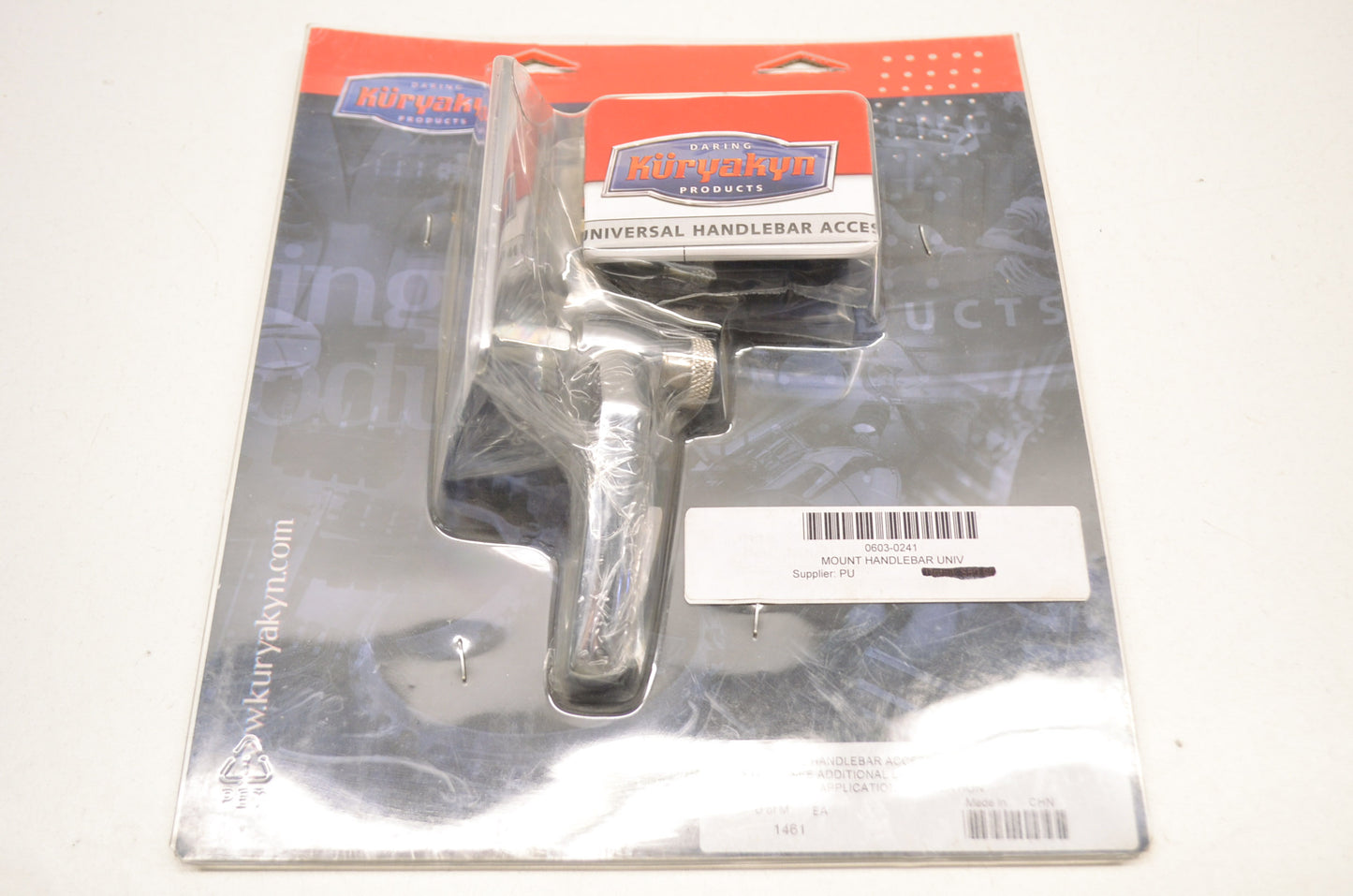 New Kuryakyn 0603-0241 Universal Handlebar Accessory Mount Kit NOS