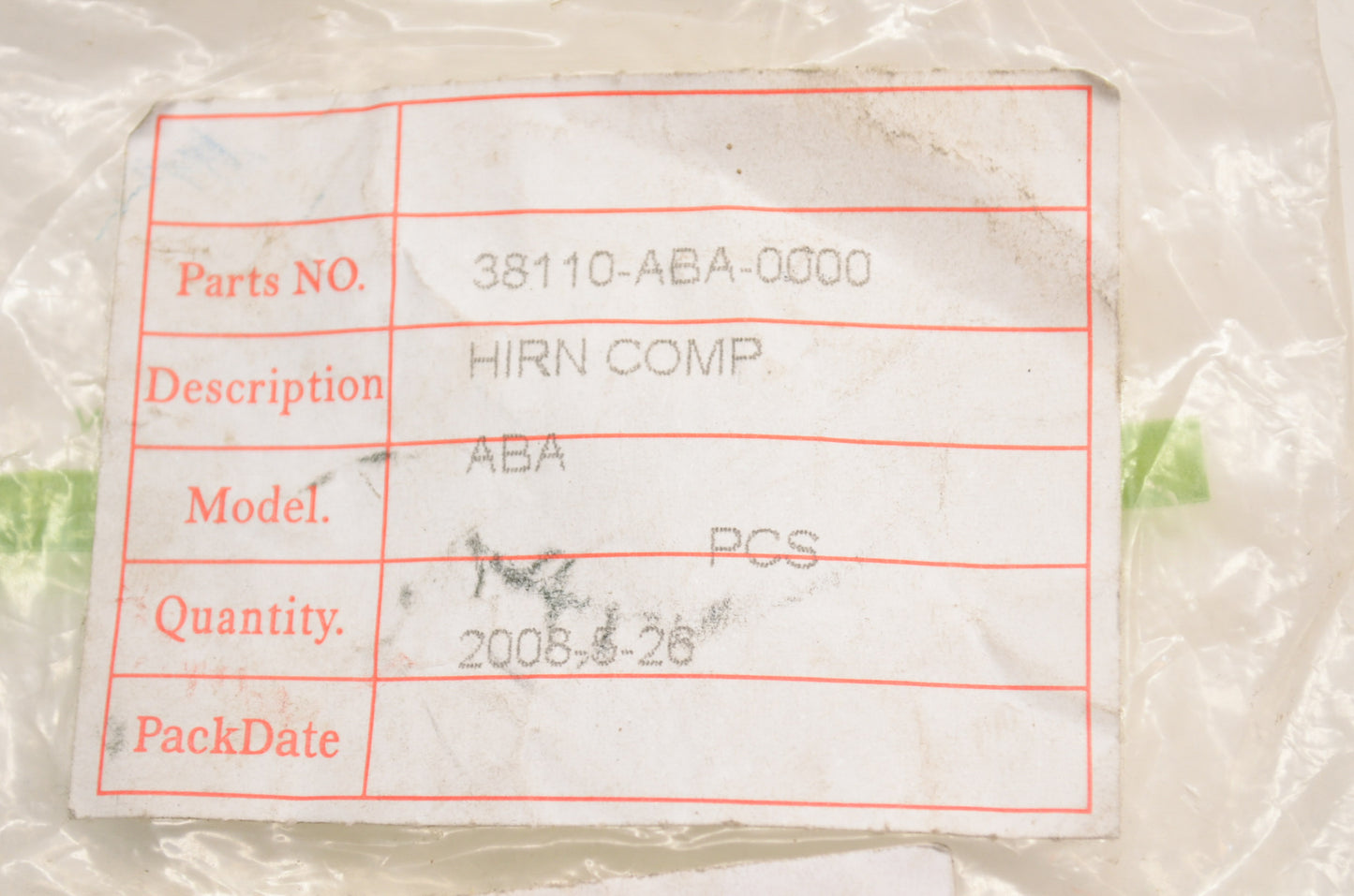 New E-Ton Horn Assembly NOS