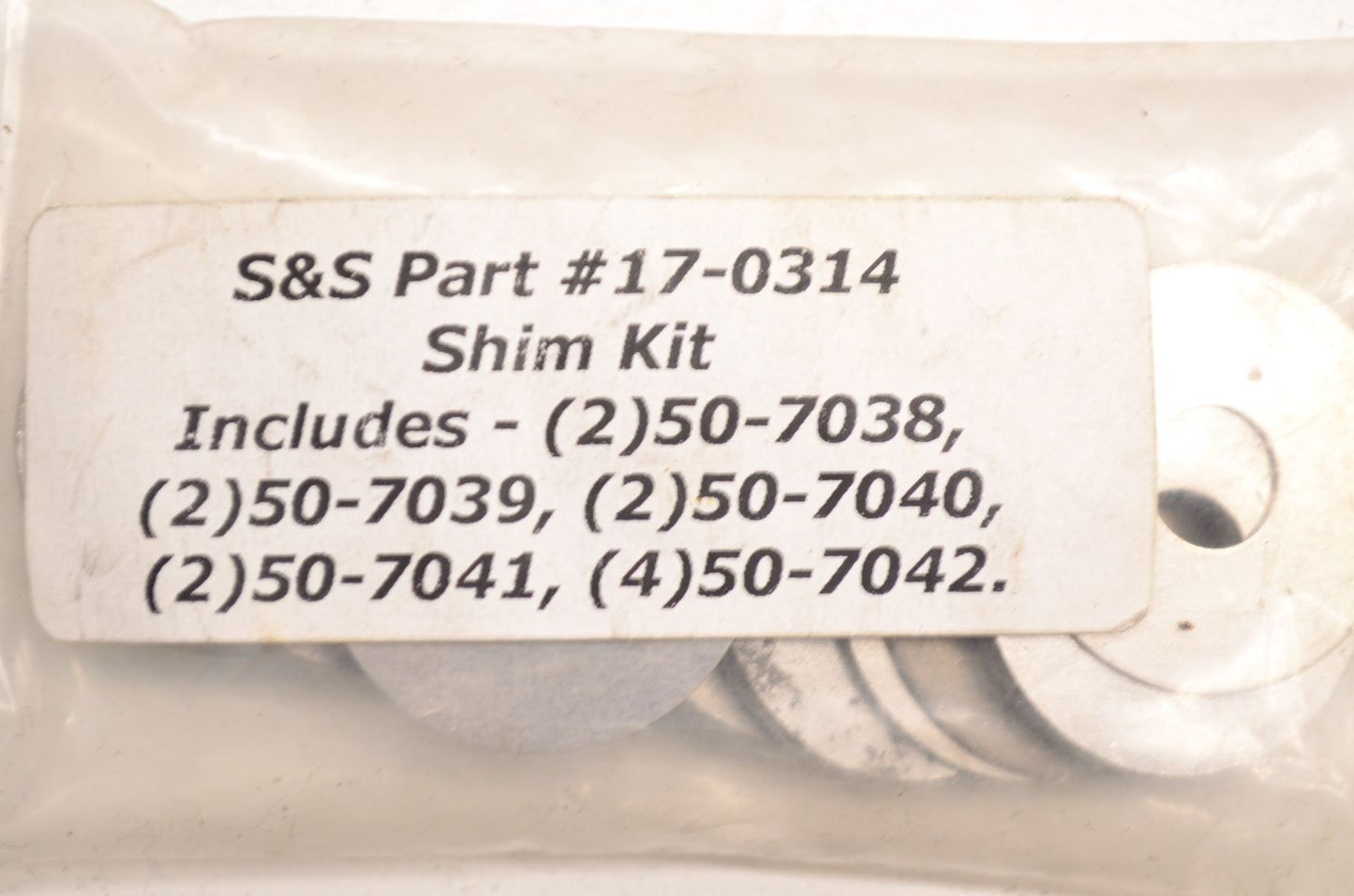 New S&S Shim Kit NOS