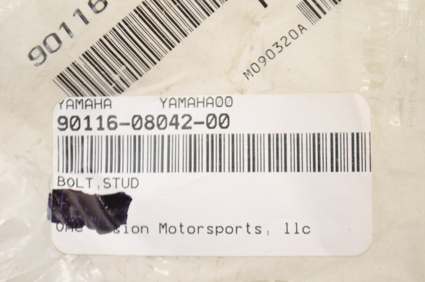 New OEM Yamaha 90116-08042-00 Stud Bolt NOS