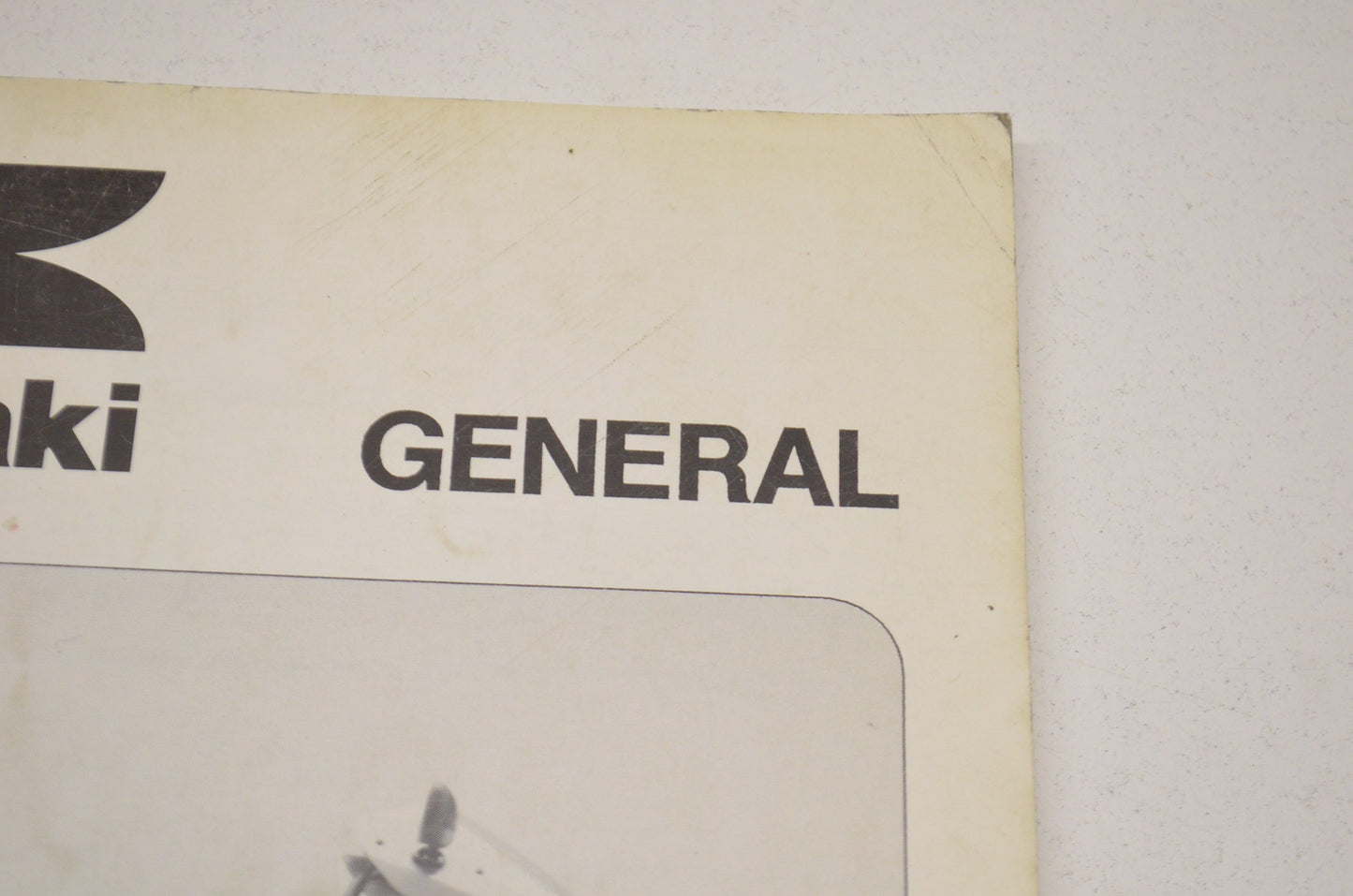 OEM Kawasaki 99931-1311-01 Assembly & Preparation Manual General MC