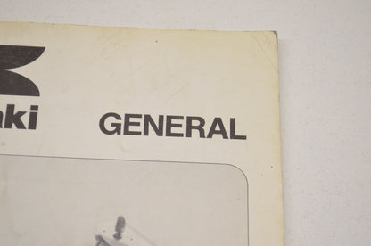 OEM Kawasaki 99931-1311-01 Assembly & Preparation Manual General MC