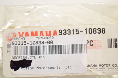 OEM Yamaha 93315-10838-00 Cylinder Bearing #15 NOS
