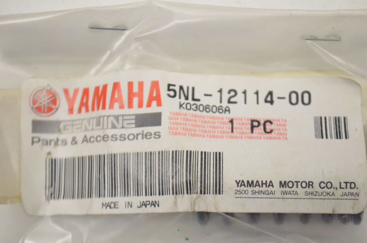 New OEM Yamaha 5NL-12114-00-00 Outer Valve Spring NOS