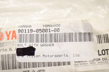 OEM Yamaha 90119-05001-00 Bolt w/ Hole NOS