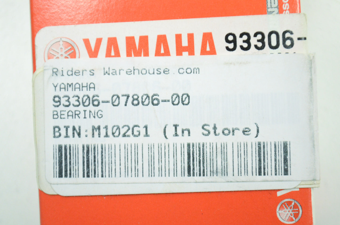 OEM Yamaha 93306-07806-00 Bearing NOS