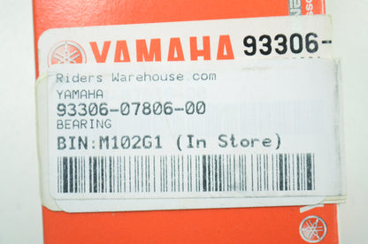OEM Yamaha 93306-07806-00 Bearing NOS