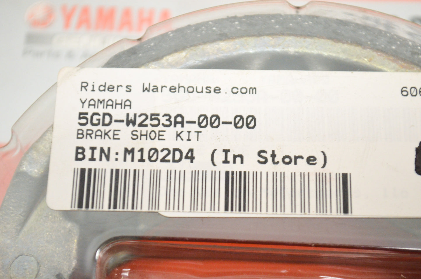OEM Yamaha 5GD-W253A-00-00 Brake Shoe Kit NOS