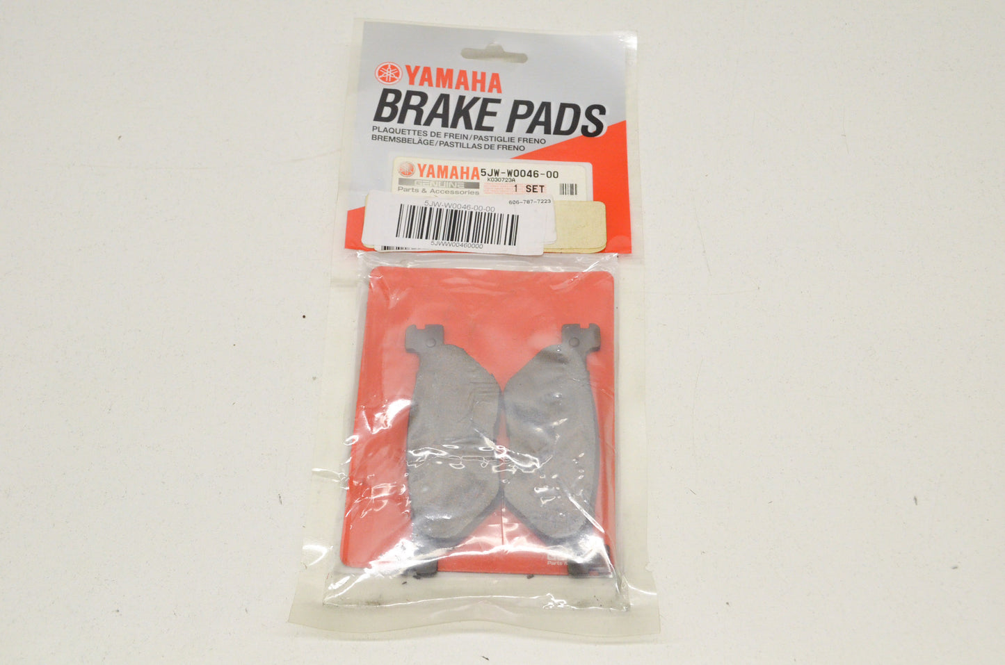 New OEM Yamaha 5JW-W0046-00-00 Brake Pad Kit 2 NOS