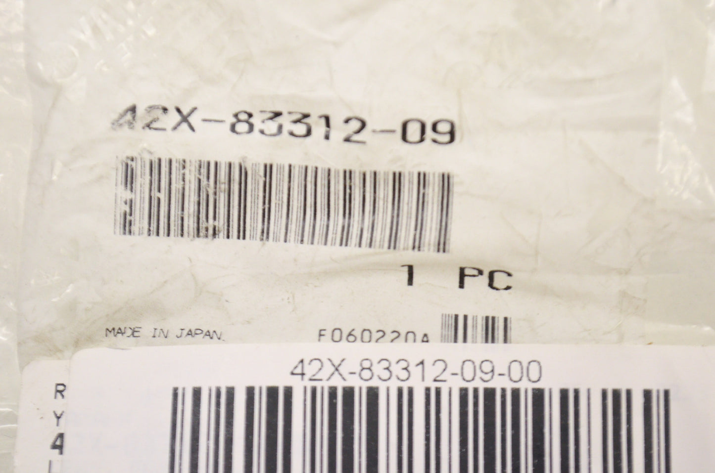 New OEM Yamaha 42X-83312-09-00 Flasher Lens NOS