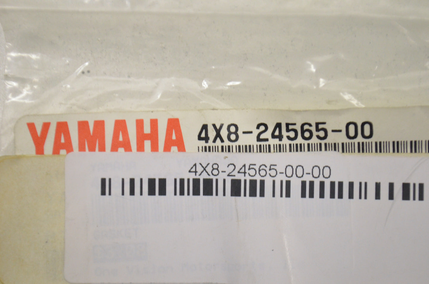 OEM Yamaha 4X8-24565-00-00 Gasket NOS