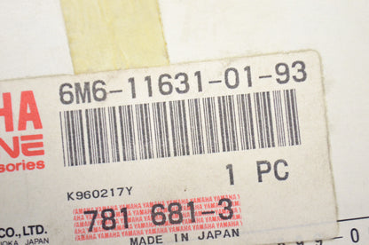 OEM Yamaha 6M6-11631-01-93 Piston STD NOS