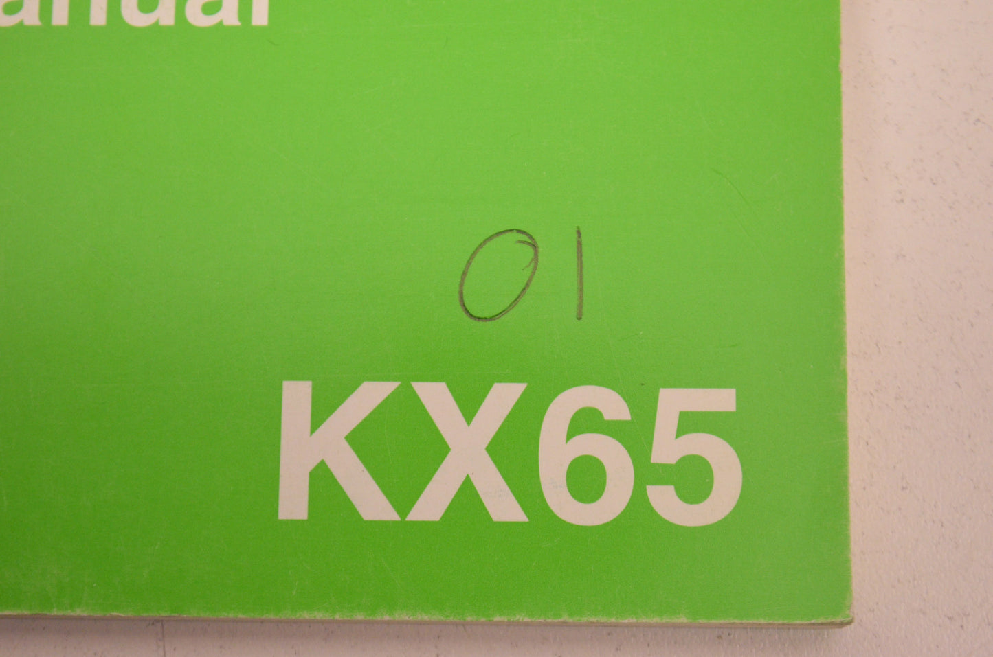 OEM Kawasaki 99987-1003-01 Owner's Manual KX65A2