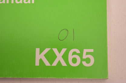 OEM Kawasaki 99987-1003-01 Owner's Manual KX65A2