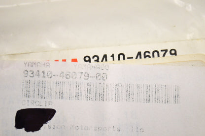 OEM Yamaha 93410-46079-00 Circlip