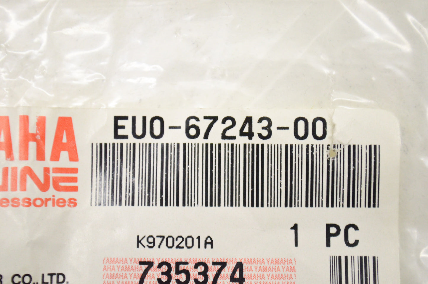OEM Yamaha EU0-67243-00-00 Choke Knob NOS