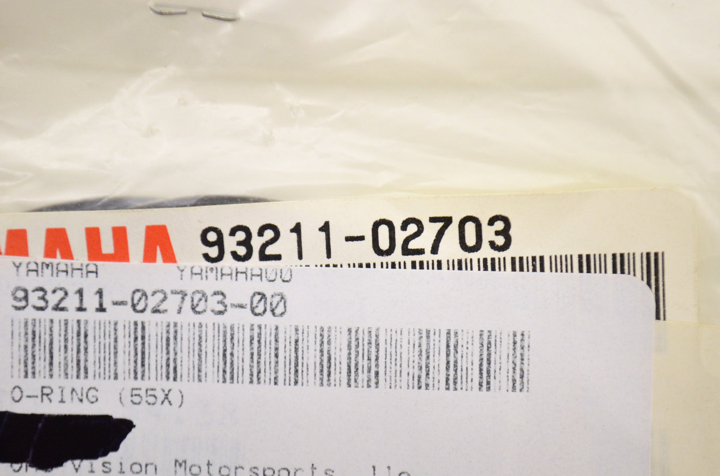 OEM Yamaha 93211-02703-00 O-Ring (55X) NOS