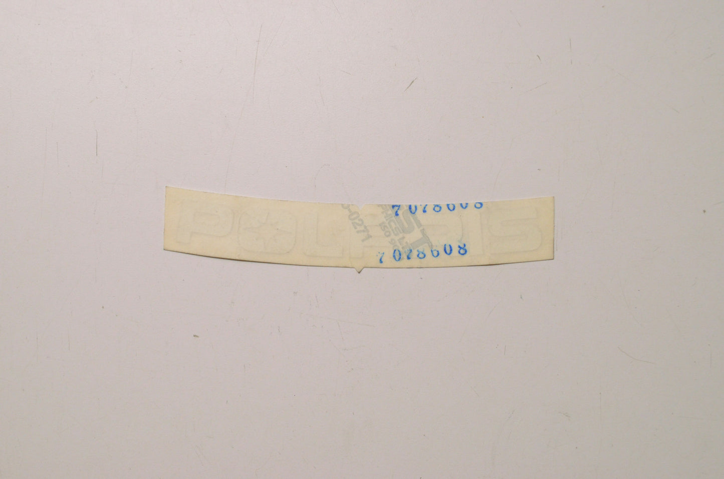 OEM Polaris 7078608 Center Polaris Hood Decal NOS