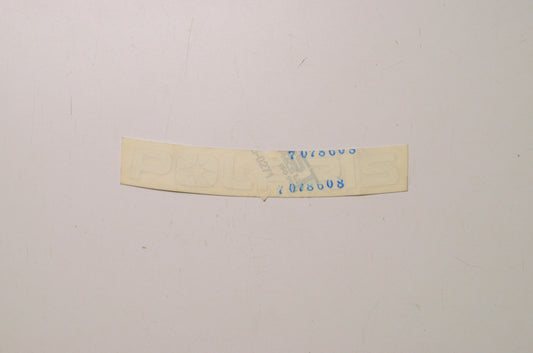 OEM Polaris 7078608 Center Polaris Hood Decal NOS