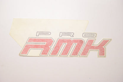 Right Hand Side Panel "Pro " Decal NOS