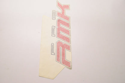 Right Hand Side Panel "Pro " Decal NOS
