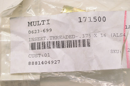 OEM Arctic Cat 0623-699 Threaded Insert .375x16 NOS
