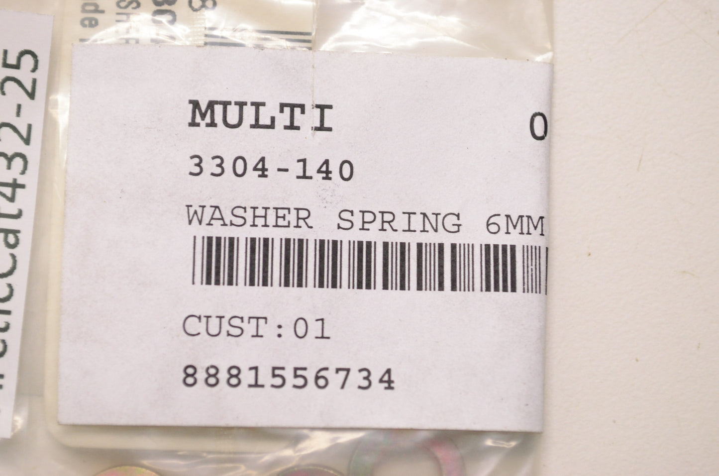 OEM Arctic Cat 3304-140 Spring Washer 6MM Qty 3 NOS
