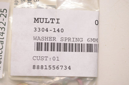 OEM Arctic Cat 3304-140 Spring Washer 6MM Qty 3 NOS