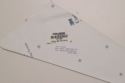 OEM Polaris 7177445 Right Hand "80" Side Panel Decal NOS
