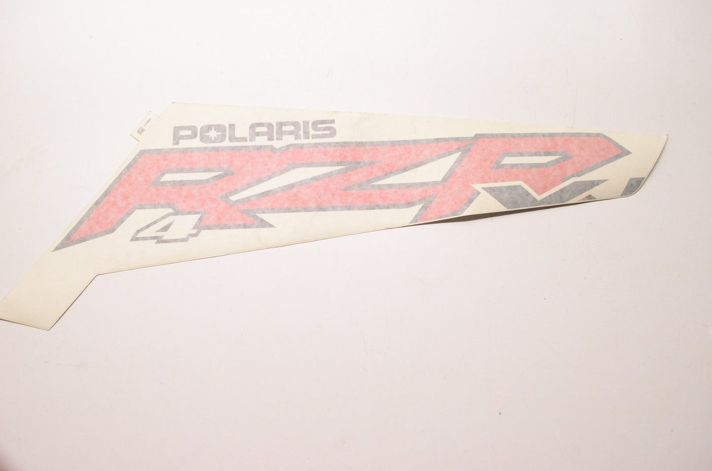 OEM Polaris 7179091 Left Hand 'RZR' Side Box Decal NOS