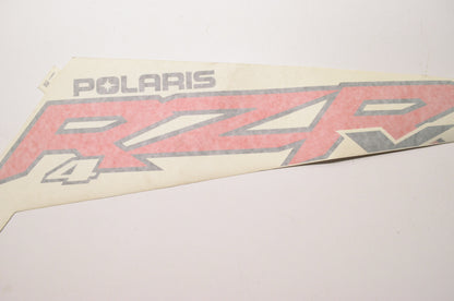 OEM Polaris 7179091 Left Hand 'RZR' Side Box Decal NOS