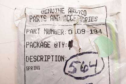 OEM Arctic Cat 0109-194 Brake/Throttle Cable Spring Qty 2 NOS