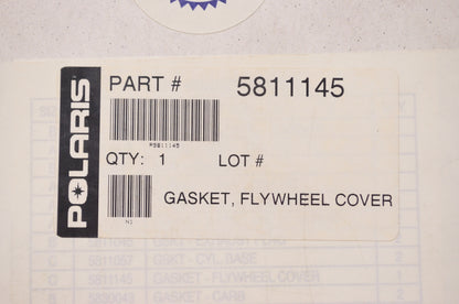 OEM Polaris 5811145 Flywheel Cover Gasket NOS