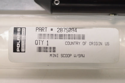 Mini Scoop with Saw NOS