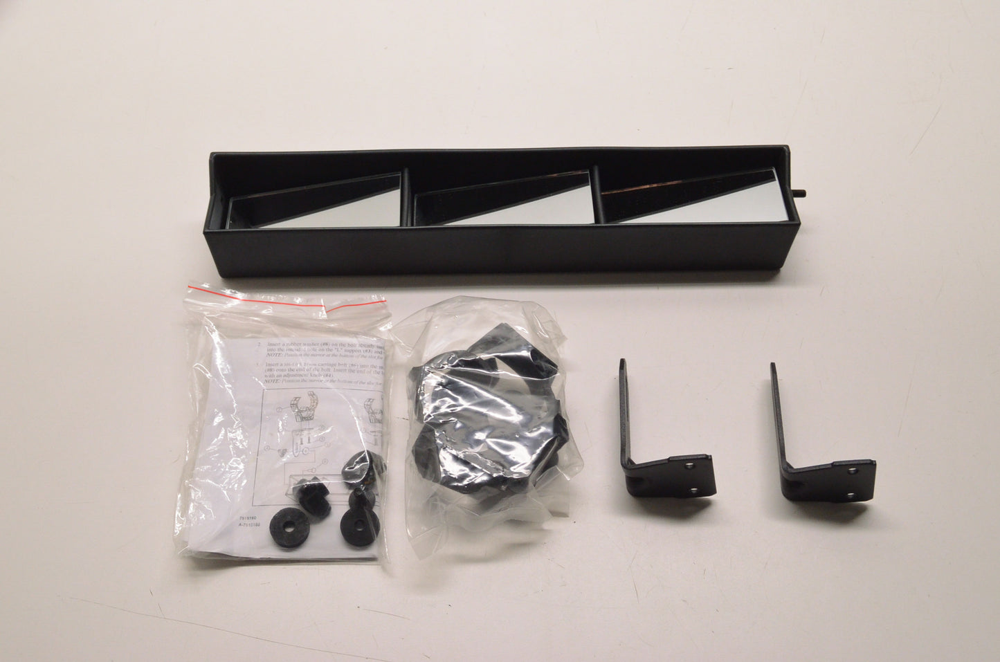 OEM Polaris 2878797 Rear View Mirror 3 Panel NOS