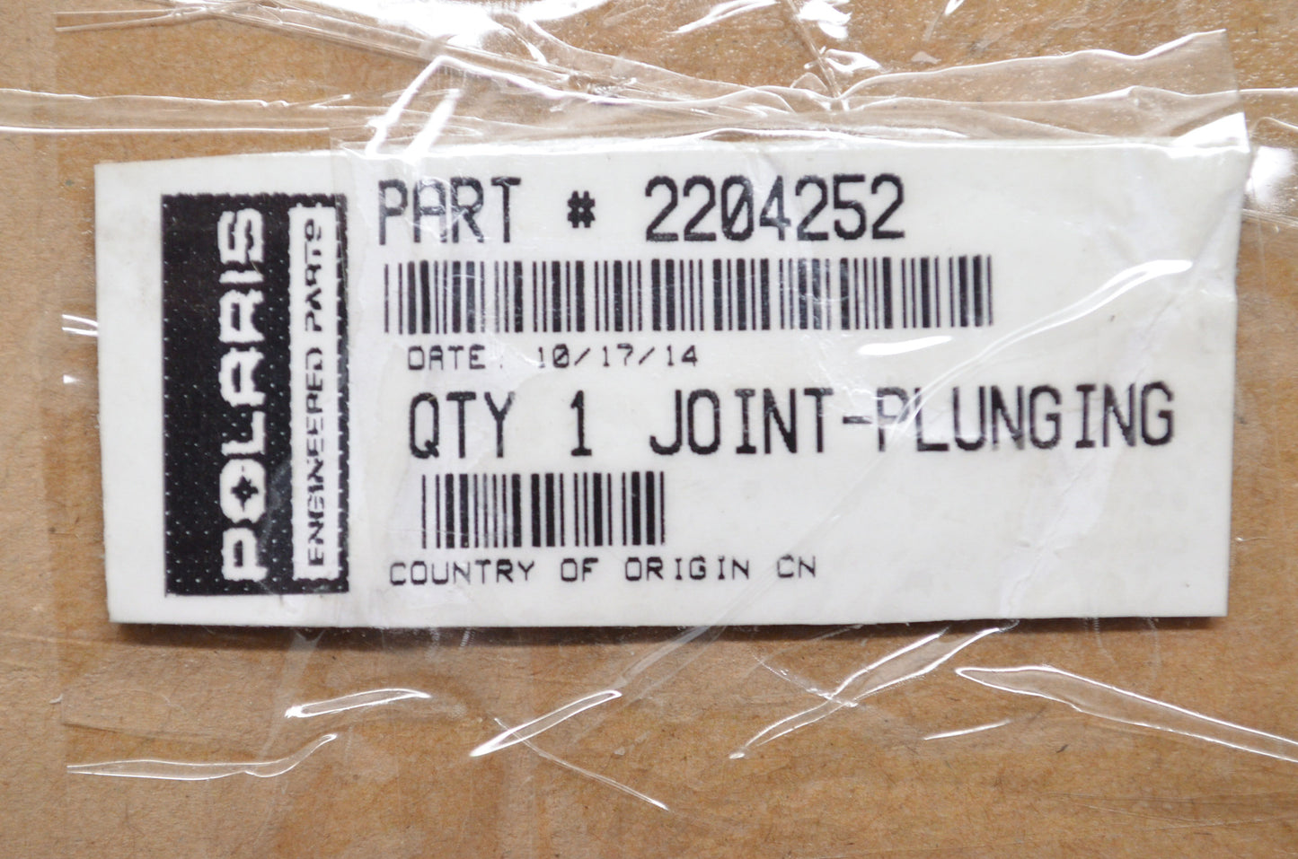 OEM Polaris 2204252 Plunging Joint NOS