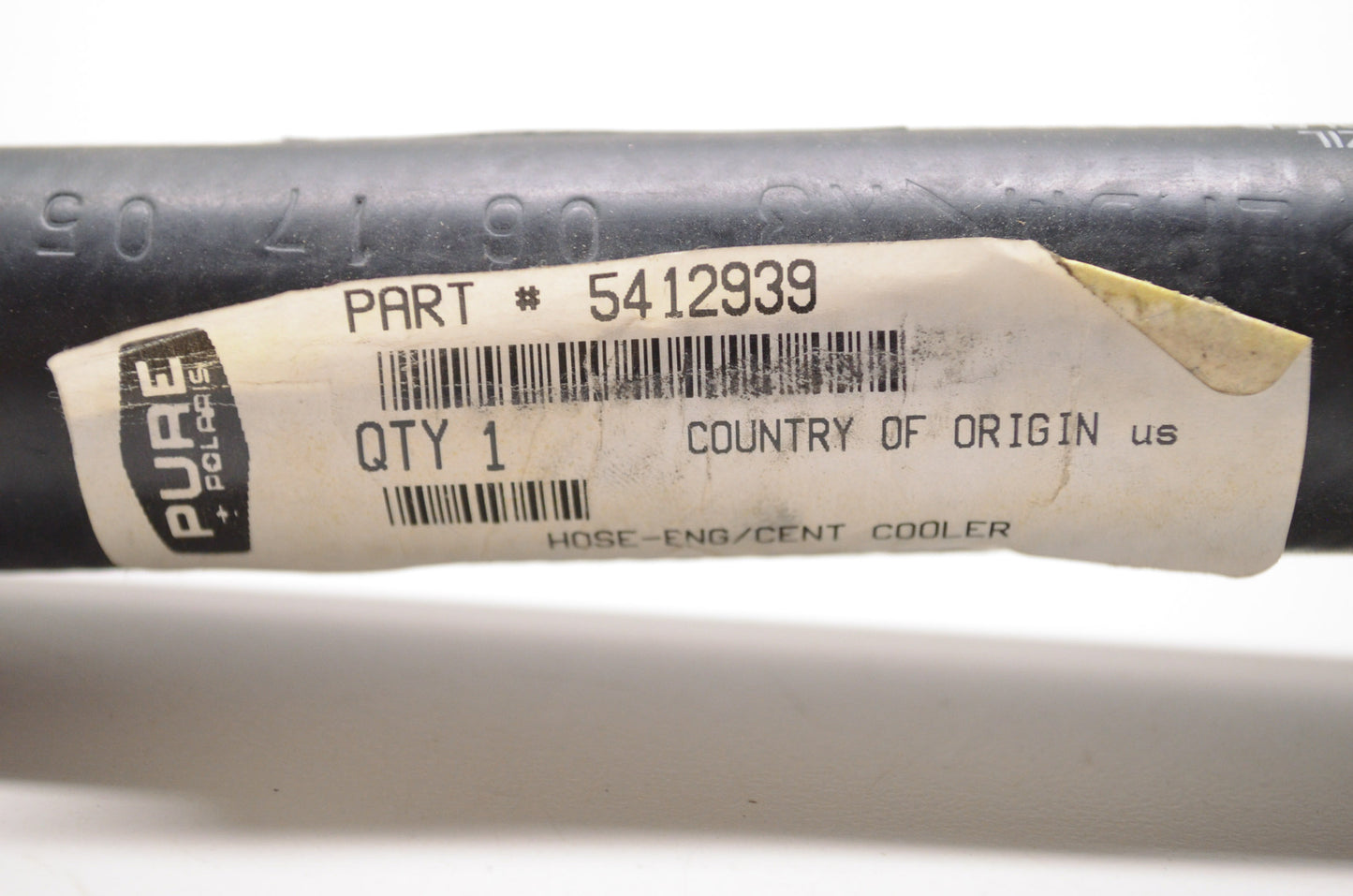 New OEM Polaris Engine/Center Cooler Hose NOS