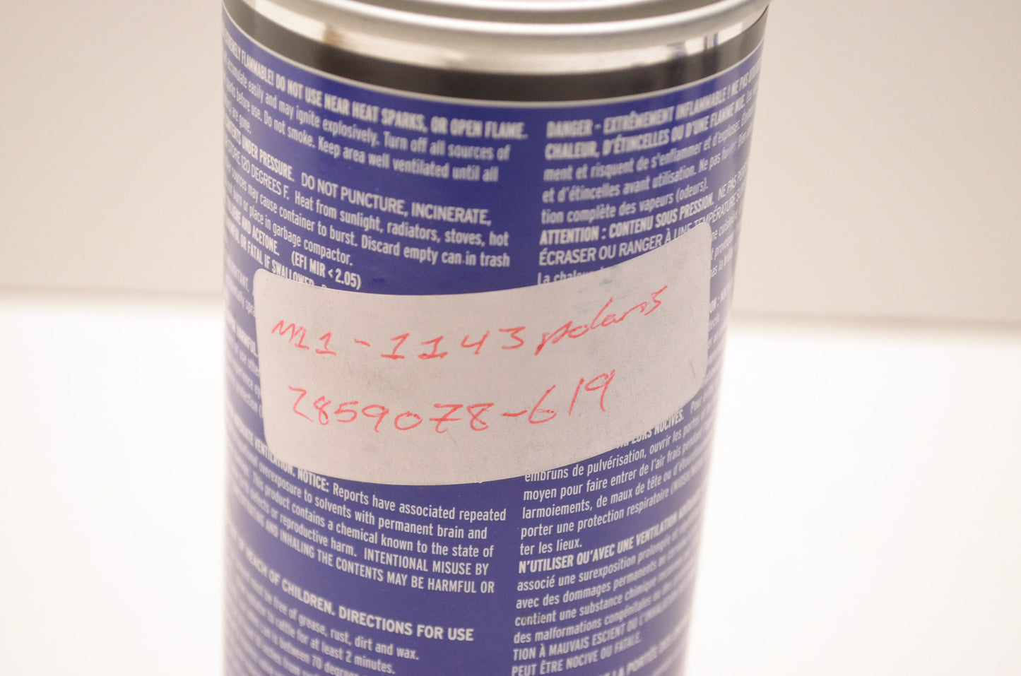 New OEM Polaris Voodoo Blue Spray Paint NOS