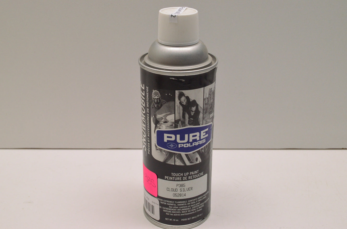 New OEM Polaris Cloud Silver Spray Paint NOS