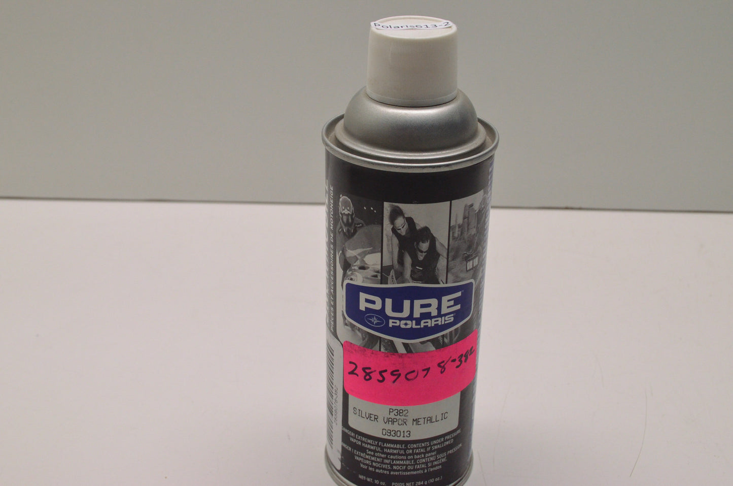 New OEM Polaris Silver Vapor Metallic Spray Paint NOS