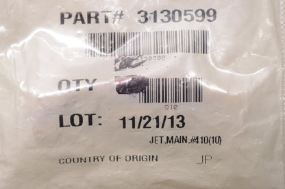 OEM Polaris 3130599 Main Jet #410