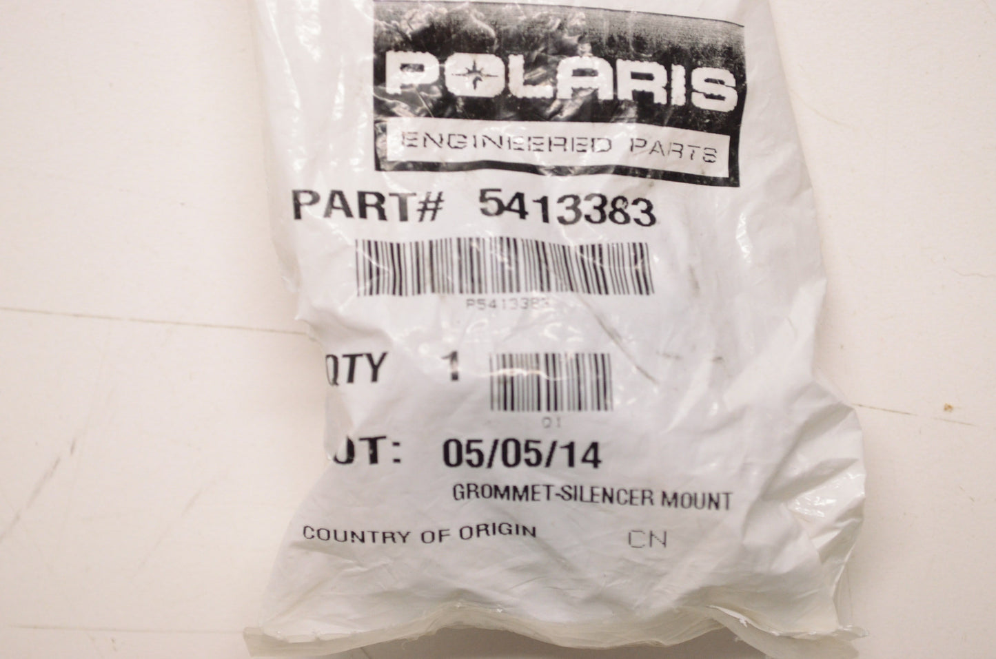 OEM Polaris 5413383 Silencer Mount Grommet NOS
