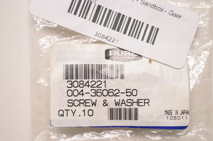 New OEM Polaris 3084221 Screw & Washer NOS