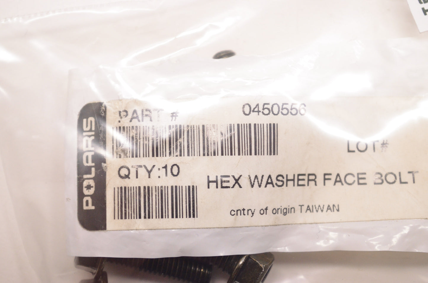 OEM Polaris 450556 Hex Bolt