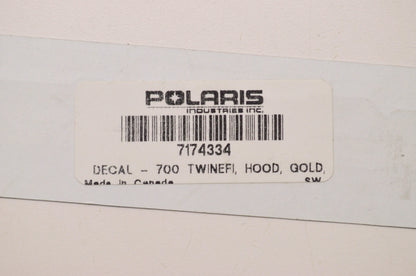 New OEM Polaris Left Hand '700' Decal TwinEFI NOS