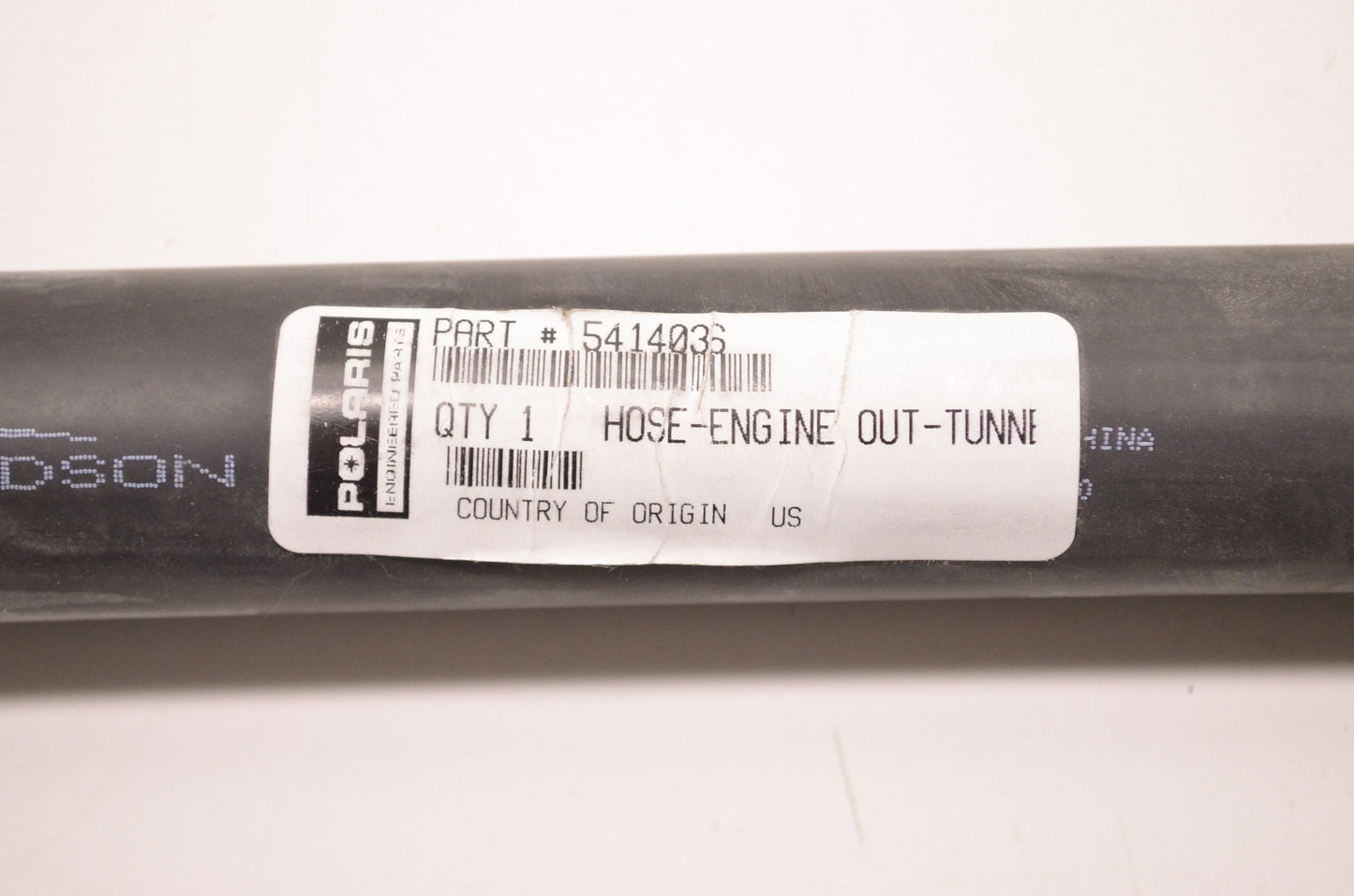 New OEM Polaris Engine Out/Tunnel Coolant Hose NOS